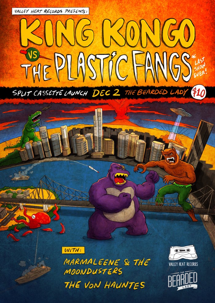 King Kongo and The Plastic Fangs Poster